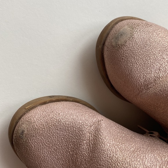 Cat & Jack sparkle pink boots - Picture 3 of 5